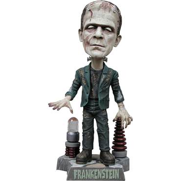 Universal Monster Frankenstein Head Knocker | Bobbleheads.com
