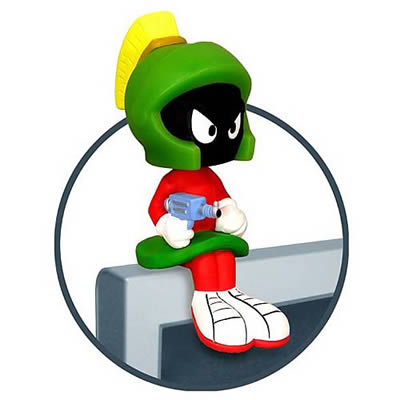 Marvin the Martian Computer Sitter | Bobbleheads.com