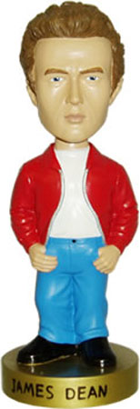 James Dean Bobblehead (red) | Bobbleheads.com
