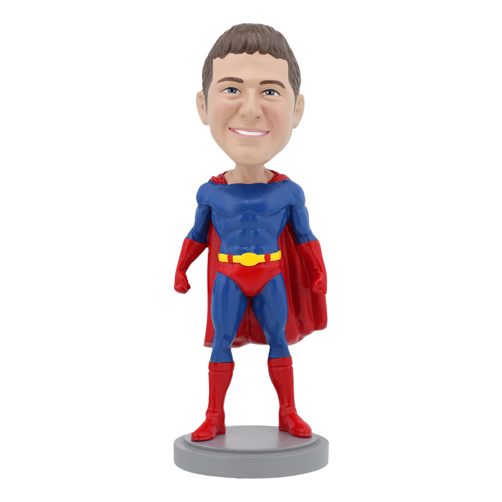Male Superhero - Premium Figure Bobblehead Polyresin